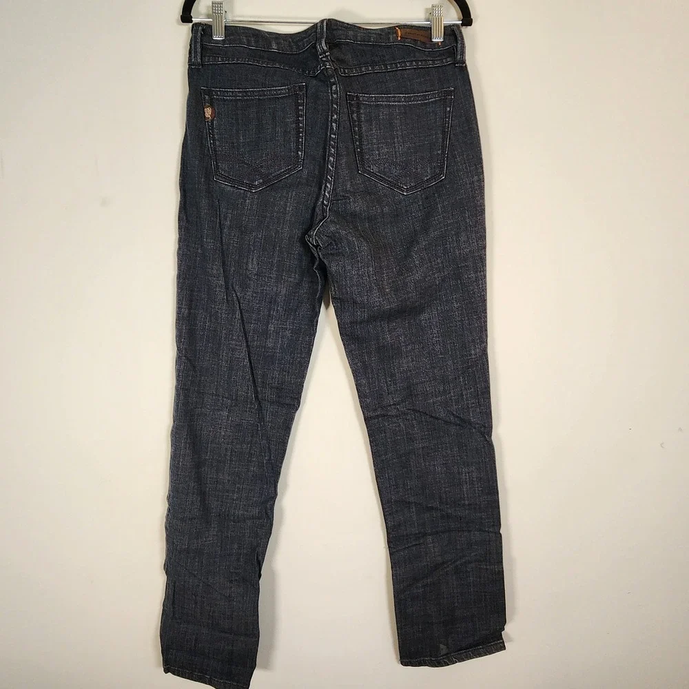 Christopher Blue Womens Dark Wash Straight Leg Jeans Size 8/29